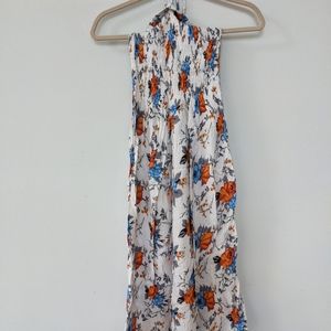 Smocked halter top/strapless dress